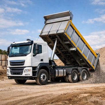 tipper truck image