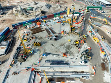 Victoria construction site 