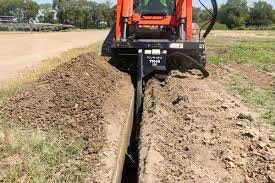 skid steer 3 foot trencher