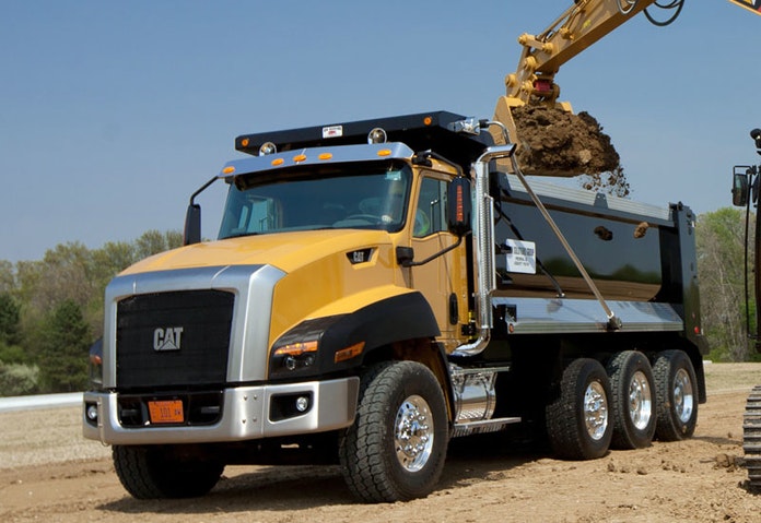 Caterpillar Tipper Truck