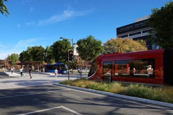 Commonwealth Park to Woden