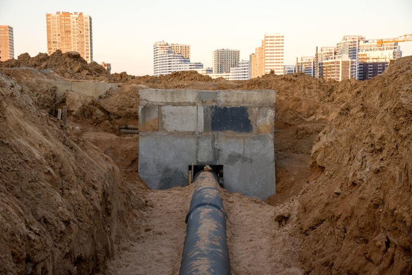 Stormwater costs-Construction of stormwater pits, sanitary sewer system distribution chamber and pump station. Construction the sewerage valve pit, manhole and pipes line. Sewage treatment works