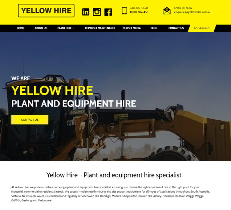 Yellow Hire
