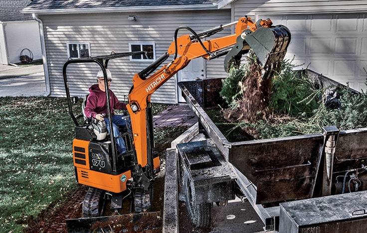 ZX17U-5 Hitachi mini excavator reviews