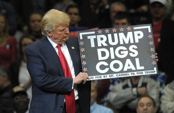 U.S. Coal campaign by Donald Trump