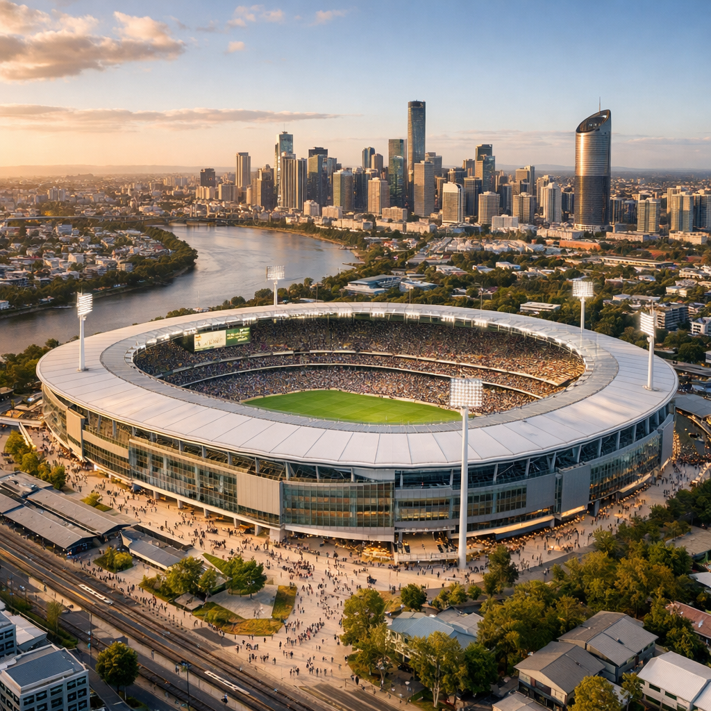 New stadium built for 2030 Olympics in Brisbane, Australia