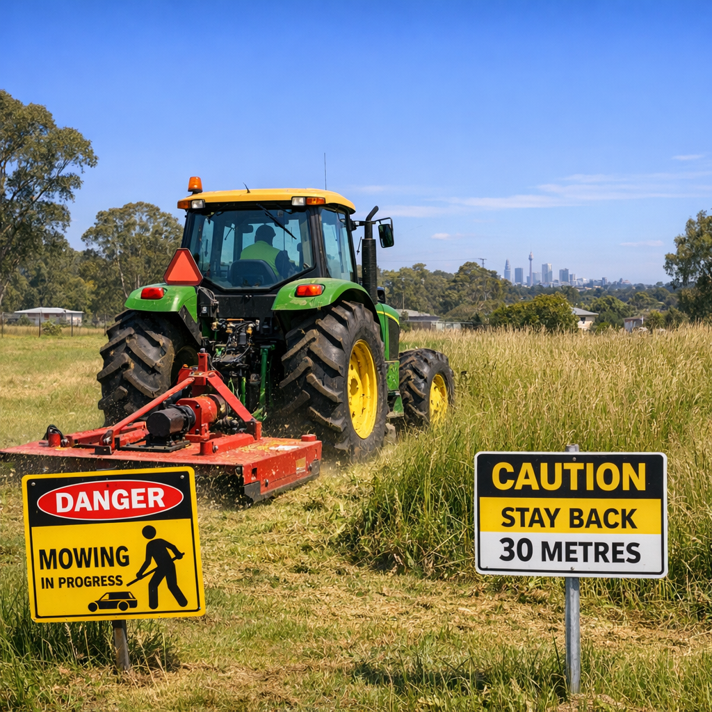 Slasher Machine Operator Slasher hire Sydney: operators and pricing